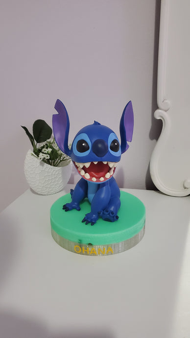 Stitch with Led Base